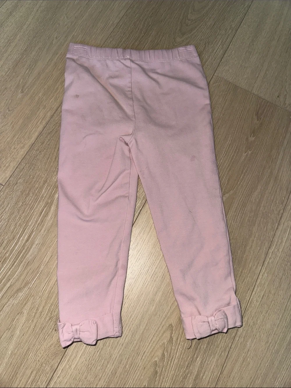 Ralph Lauren Light Pink Girls' Stretch Leggings